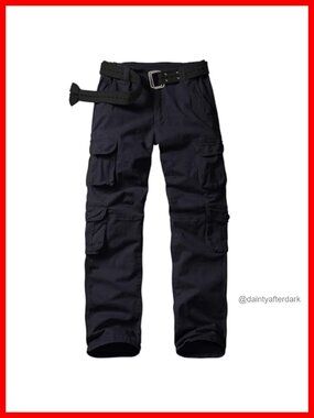 Women's Cargo Hiking Pants Tactical Work Trousers with Pockets